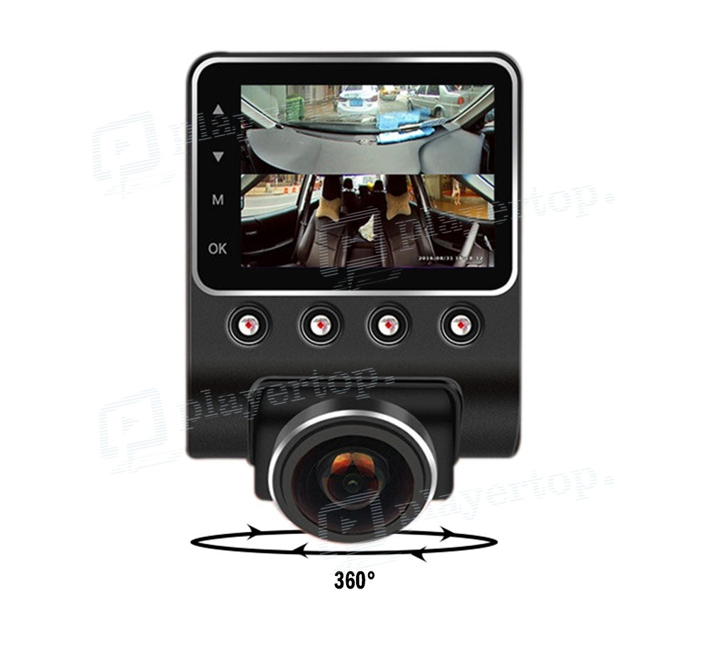 Caméra voiture 360 Full HD 1080 p ⇒ Player Top ®