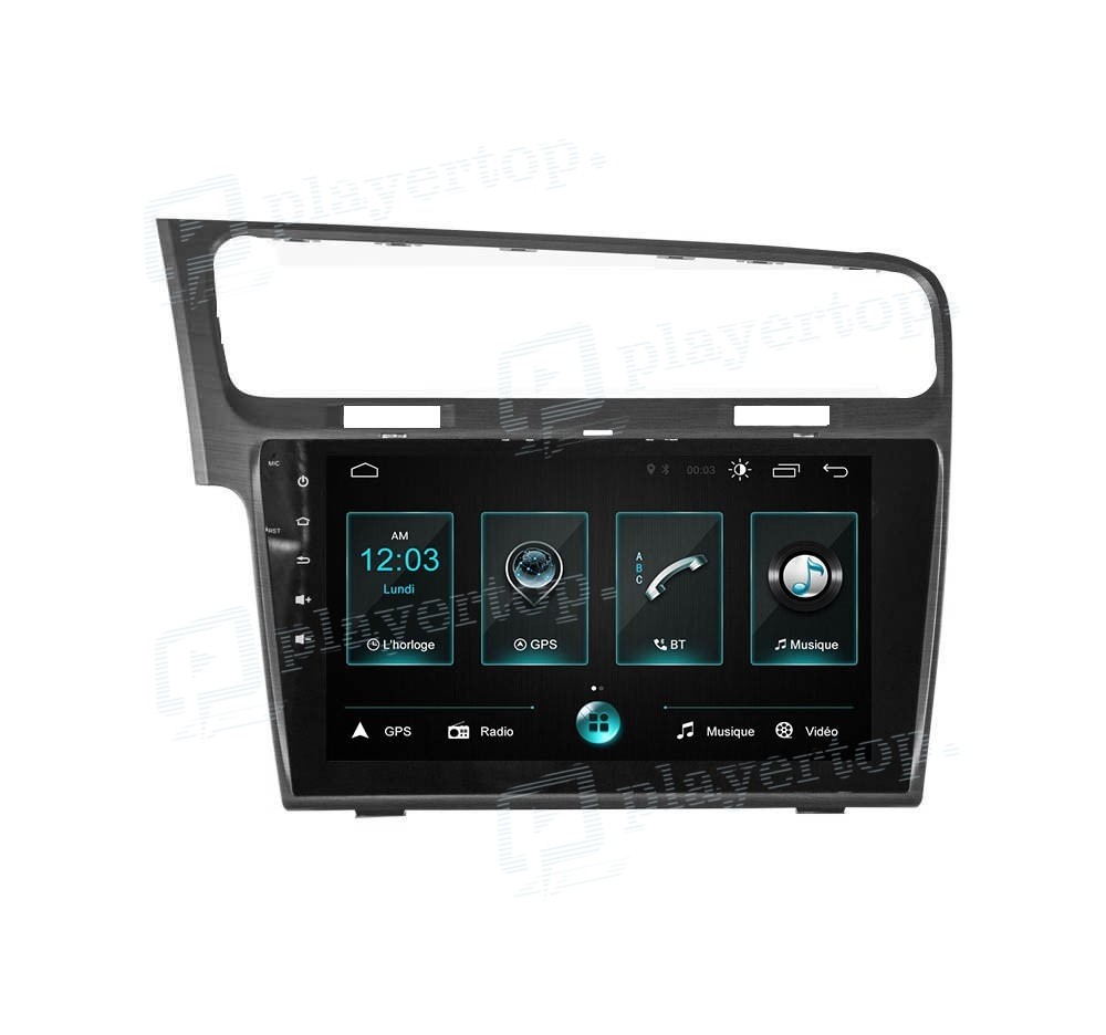 Autoradio CarPlay Android 12.0 Volkswagen Golf 6 ⇒ Player Top ®