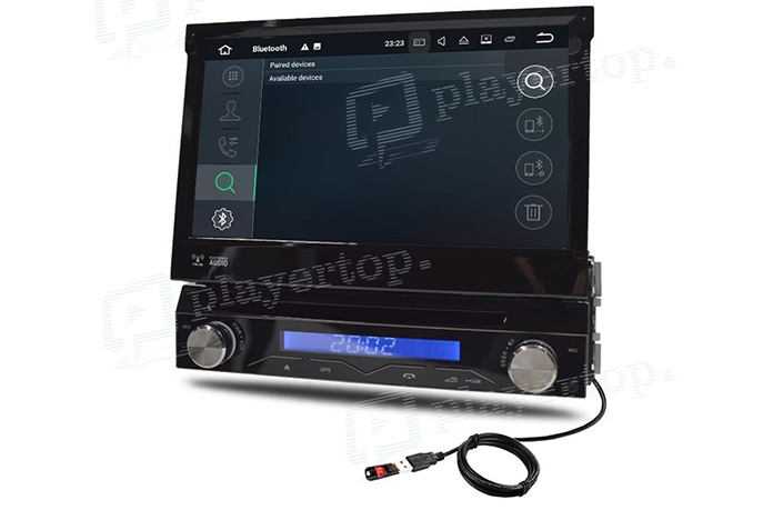 ᐈ Installation d'un autoradio 1 DIN écran motorisé GPS ⇒ Player Top ®